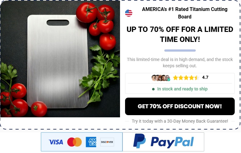 Katuchef Reviews & Titanium Cutting Board – Legit or Complaints?