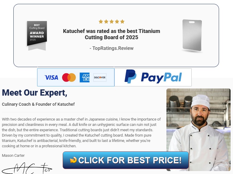 Katuchef Reviews & Titanium Cutting Board – Legit or Complaints?